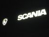 WeiÃŸe Leuchtbuchstaben von Scania in MÃ¼nchen mit LED Beleuchtung von 089 Werbung 