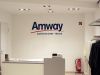 Innenbeschriftung von 089 Werbung in Mnchen fr Amway
