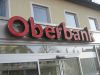 Rote LED Leuchtbuchstaben fr die Oberbank in Mnchen von 089 Werbung 